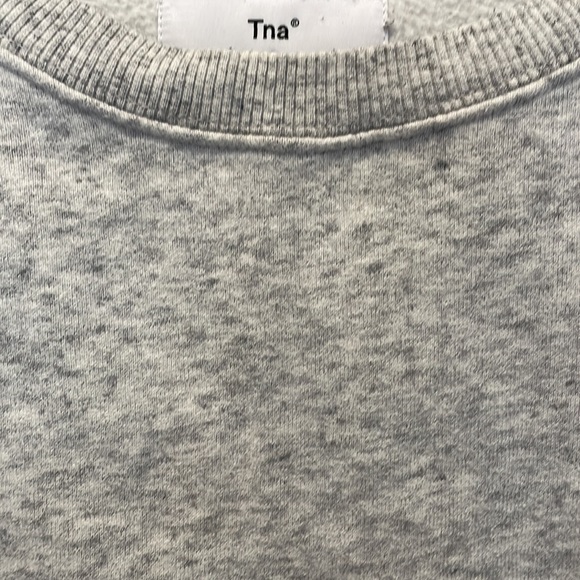 SOLD TNA Cozy Fleece Boyfriend Crew Sweatshirt - Picture 2 of 2
